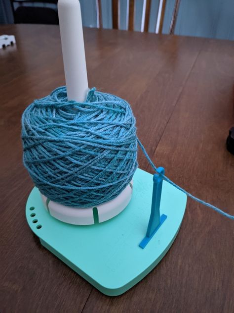 Yarn Valet yarnDispenser guide by Eeffoc - Thingiverse Yarn Dispenser, Valet Hook, Kitchenaid Mixer Accessories, Q Tip Holder, Modern Bathroom Accessories, Large Knitting, Yarn Holder, Free Yarn, Crochet Tools