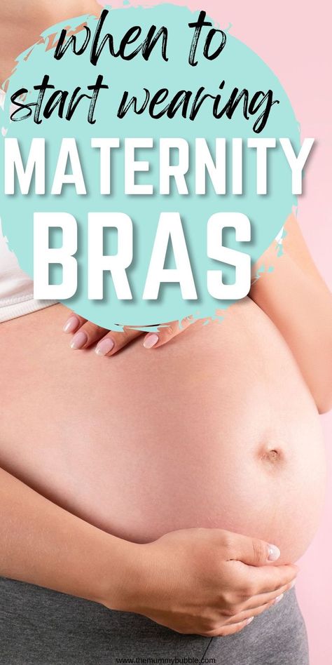 A complete guide to when you will need to start wearing maternity bras. Maternity Bras Nursing, Perfect Bra Size, Maternity Bras, Diy Bra, Bra Hacks, Bra Size Charts, New Bra, Post Pregnancy, Perfect Bra