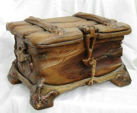 Hope chest Casa In Pallet, Tre Kunst, Woodworking Project Plans, Carpentry Projects, Into The Wood, Log Furniture, Diy Holz, Wooden Chest, Into The Woods