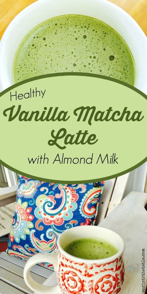 Vanilla Matcha Latte, Matcha Drink Recipes, Matcha Green Tea Recipes, Matcha Latte Recipe, Winter Drink, Green Tea Recipes, Matcha Drink, Matcha Recipe, Latte Recipe