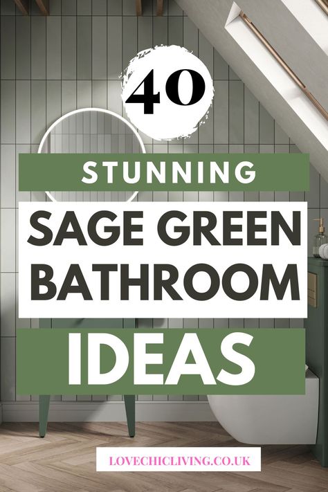 Bathroom Green Tiles Wall, Bathroom Green Shower Tiles, Bathroom Ideas With Green Vanity, Bathroom Ideas Green Cabinets, Bathroom Painting Ideas Green, Sage White Bathroom, Olive Tiles Bathroom, Sage Green Bathroom Color Schemes, Light Green Small Bathroom