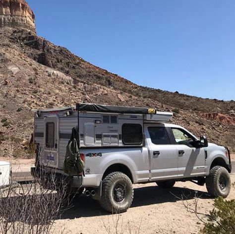 Toyota Tundra & Tacoma Pop Up Truck Camper | Overland Merc Tundra Camping, Tundra Mods, Camper Lifestyle, Pop Up Truck Campers, Pickup Camper, Flatbed Truck, Truck Bed Camper, Trucks Ford, Jeep Camping