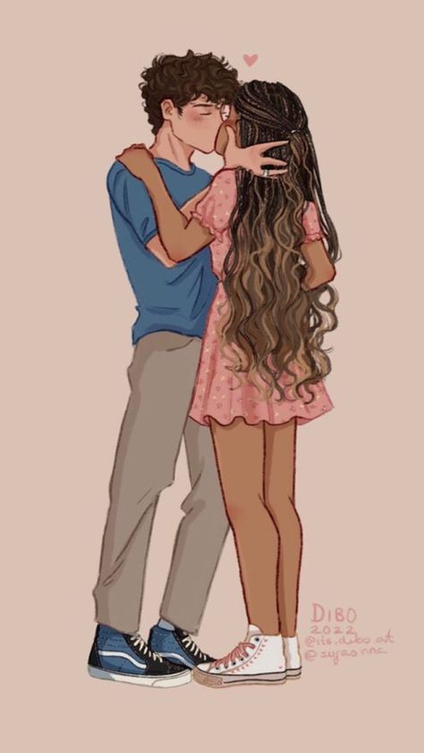 Rina Hsmtmts, Interracial Art, Bwwm Couples, Interacial Couples, Black Couple Art, Cute Couple Drawings, Interracial Couples, Black Love Art, Black Art Pictures