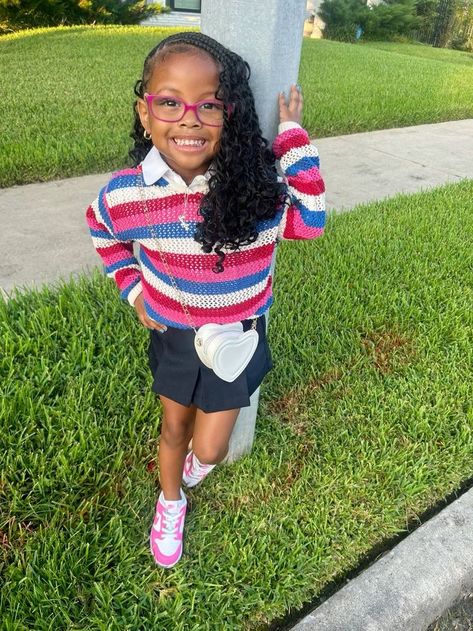 Pretty Black Toddler Girl, Kids Weave Hairstyles, Kids Style Hair, Kids Outfits Daughters, Black Kids Fashion, Kid Outfit, Fashion Baby Girl, Stylish Kids Outfits, Kid Outfits