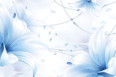 Soft blue floral background Wallpaper Blue Flowers, Simple Blue Background, Lily Poster, Blue Floral Background, Blue Flowers Background, Motion Background, Flowers Background, Blue Lily, Blue Background Images