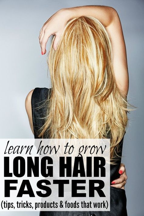 Whether you have short hair or medium length hair, hair with layers or hair with bangs, or just want to grow your long hair that much longer, you will LOVE LOVE LOVE this collection of tutorials that will teach you how to grow long hair FAST! Thicker Hair Naturally, Growing Long Hair Faster, Longer Hair Faster, Thick Hair Remedies, How To Grow Your Hair Faster, Hair Shedding, Grow Long Hair, Long Hai, Grow Hair Faster