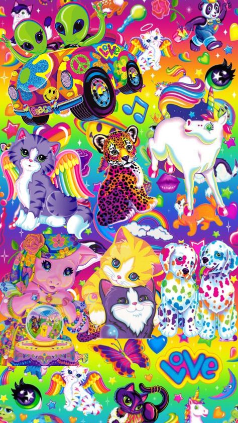 Lisa frank Lisa Frank Birthday Party, Knitting Cute, Murphy Nc, Lisa Frank Stickers, Custom Canopy, Velvet Wallpaper, Wood Buttons, Barbie Princess, Lisa Frank