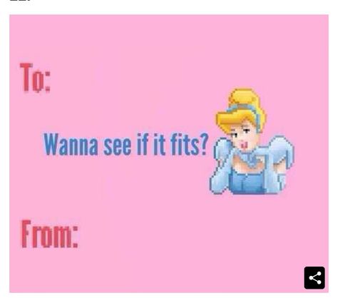 Cinderella Valentines Day Cards Tumblr, Bad Valentines Cards, Dirty Valentine, Bad Valentines, Valentines Memes, Valentines Day Memes, Funny Valentines Cards, Disney Valentines, Humor Inappropriate