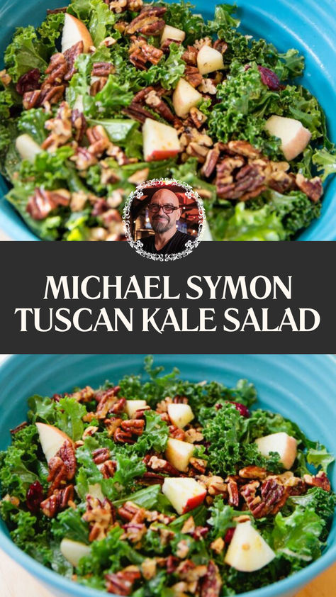 Michael Symon Tuscan kale Salad Tuscan Kale Recipe, Tuscan Kale Salad, Tuscan Salad, Tuscan Kale, Kale Recipe, Michael Symon, Country Bread, Pecorino Cheese, Kale Recipes