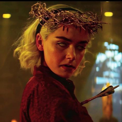 Sabrina Witch, Barber Logo, Kiernan Shipka, Sabrina Spellman, Season Of The Witch, Witch Aesthetic, Netflix Series, Red Aesthetic, Riverdale