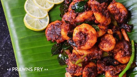 Prawns Fry, Spicy Dishes, Hot Spicy, Spicy Recipes, Weeknight Meals, Tandoori Chicken, Fish Recipes, Tasty Dishes, Main Course