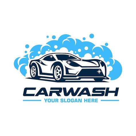 Van Signwriting, Car Wash Sign, Car Wash Logo, Car Wash Business, Car Logo Design, Toyota Rav4 Hybrid, Bike Logo, Go Car, Line Sketch