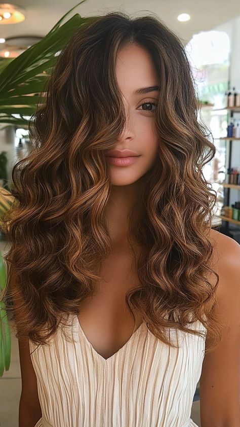 Chic Soft Curls for Homecoming Hairstyle Simple Back To School Hairstyles, Attractive Hairstyles, Homecoming Hairstyle, Easy Homecoming Hairstyles, Long Hair Goals, Beachy Waves Hair, Chignon Hair, Hairstyle Hairstyle, Side Part Hairstyles