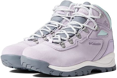 Amazon.com | Columbia Women's Newton Ridge Plus Waterproof Amped Hiking Shoe | Hiking Boots Shoes For Women 2022, Hiking Shoes For Women, Nimbus Gray, Womens Hiking Shoes, Morning Mist, Hiking Shoe, Hiking Boots Women, Waterproof Hiking Boots, Hiking Boot