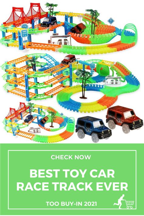 Best Toy Car Race Track Ever Wooden Race Track, Race Car Track, Mini Arcade, Track Toy, Children Top, Toys For Children, Race Track, Race Car, Cool Toys