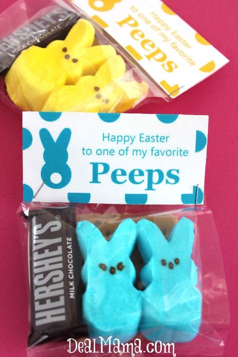 FREE Printable Easter Gift Tags + DIY Peeps S'mores Treat Bags! Peeps Treats, Easter Treat Bags, Easter Snacks, Easter Gift Tag, Easter Printables Free, Easter Goodies, Easter Clipart, Gift Tags Diy, S'mores