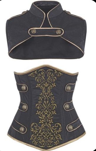 Authentic Corsets, Corset Outfit, Dress Corset, Steampunk Corset, Black Corset, Outfit Aesthetic, Steampunk Fashion, Fantasy Clothing, Fantasy Fashion