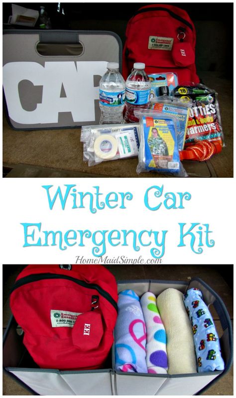 Winter Car Emergency Kit, Winter Emergency Kit, Winter Car Kit, Winter Emergency Car Kit, Car Safety Kit, Winter Preparedness, Car Camping Organization, Car Survival Kits, Emergency Prepardness