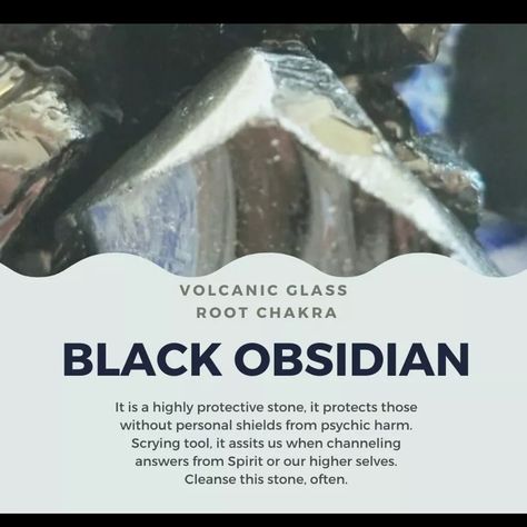 Obsidian Benefits, Healing Crystals For You, Crystal Healing Stones, Black Obsidian, Crystal Meanings, Spiritual Jewelry, Healing Stones, Stones And Crystals, Crystal Healing