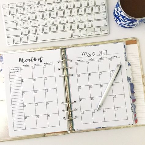 Diy Calendar Planner, Free Planner Printables, Project Planner Printable, Diy Planner Notebook, Calendar Notebook, Calendar Book, My Calendar, Monthly Planner Printable, Calendar Planner