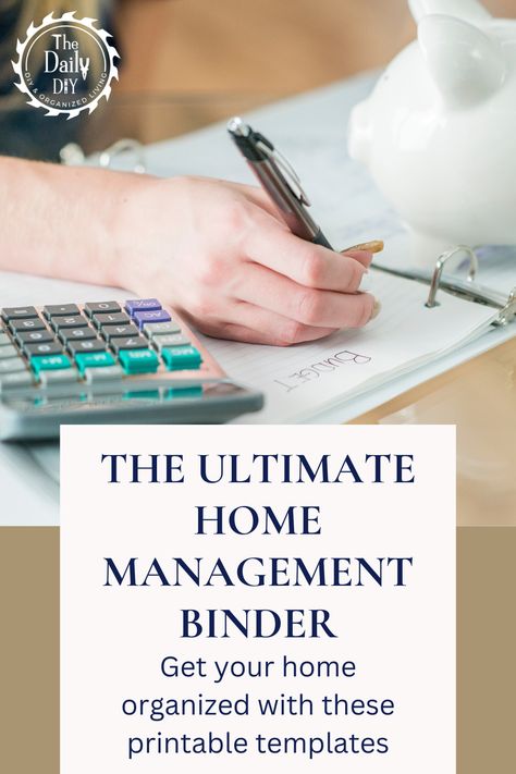 Printable Household Binder Templates to Organize Your Home Budget, Maintenance, Repairs, Renovations, Cleaning & more! Home Maintenance Binder Free Printables, Homeowner Binder, Simplify Home, Cleaning Lists, Home Maintenance Schedule, Home Organization Binders, Cleaning Checklists, Binder Templates, Medical Binder