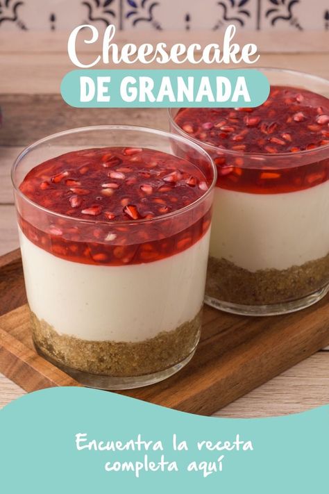 Qué esperas para dar el grito con estos postres 100% mexicanos. 
¡Son fáciles y rápidos de preparar! Granada, Pins