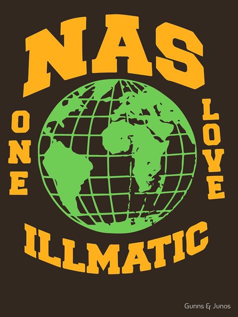 "NAS ONE LOVE ILLMATIC [HIPHOP VINTAGE DESIGN]" Essential T-Shirt for Sale by Gunns & Junos | Redbubble Nas Poster, Nas Illmatic, Hiphop Design, Vintage Hiphop, History Of Hip Hop, Music Corner, Hip Hop Artwork, Hip Hop Poster, Hip Hop Art