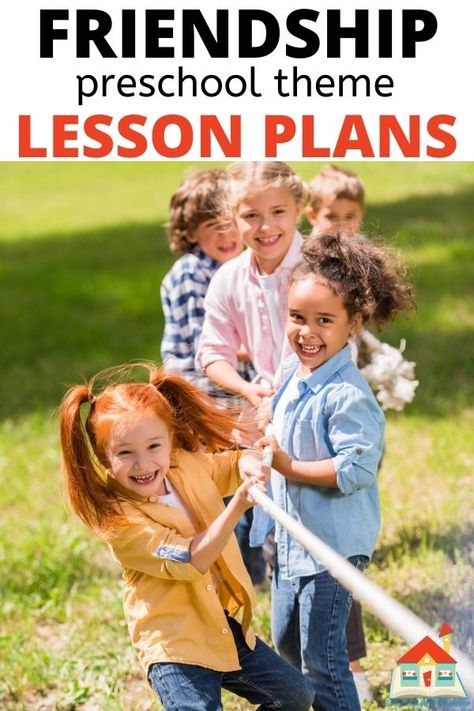 Preschool Friendship Activities Lesson Plans, Friendship Preschool Lesson Plans, Friendship Gross Motor Preschool, My Friend Activities For Preschool, Gross Motor Friendship Activities, Making Friends Activities For Preschool, Friendship Activities Preschool Circle Time, Friends Lesson Plans Preschool, Friendship Theme Preschool Activities Lesson Plans