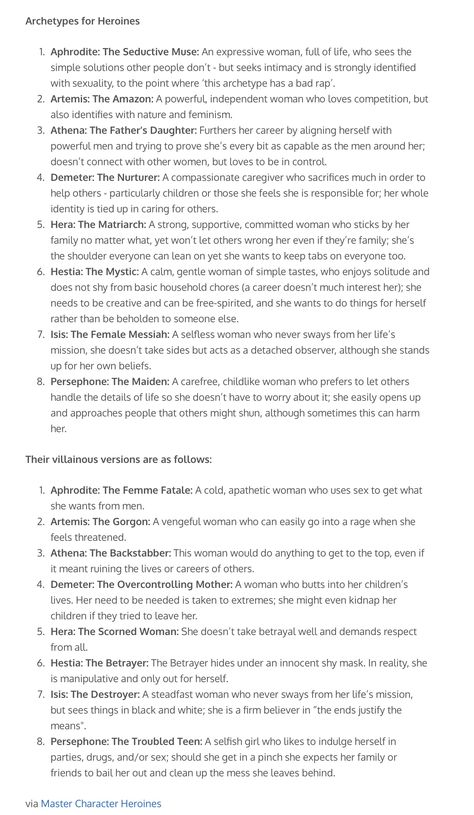 8 female archetypes The Seven Feminine Archetypes, The Female Archetypes, Seven Female Archetypes, Feminine Archetypes Enigma, Female Character Archetypes, Ideal Lover Archetype, Feminine Archetypes Mystic, Character Archetypes Aesthetic, The Huntress Feminine Archetype