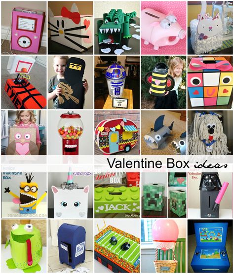 Homemade Valentine Boxes, Conversation Hearts Crafts, Valentine Box Ideas, Homemade Valentine, Boys Valentines, Valentine Boxes, Valentines Box, Owl Valentines, Valentine Mailbox