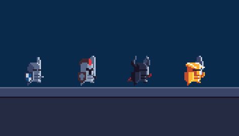 Pixel Art Tower Defense, Pixel Art Idle Animation, Pixel Art Knight, Pico 8, Pixel Platformer, Sprite Character, Walk Animation, Puzzle Platformer, How To Pixel Art