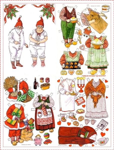 feature11 Christmas Paper Dolls Free Printable, Paperdolls Printable Free, Paper Doll Christmas, Christmas Printables For Kids, Christmas Printables Kids, Printable Paper Dolls, Free Printables For Kids, Dolls Printable, Santa Klaus