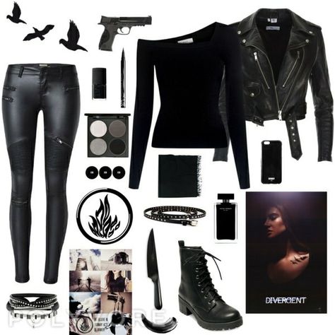 Divergent Dauntless Outfit, Divergent Halloween Costumes, Divergent Costume, Vigilante Costume, Dauntless Outfit, Damian Wattpad, Divergent Fashion, Dauntless Clothes, Divergent Outfits