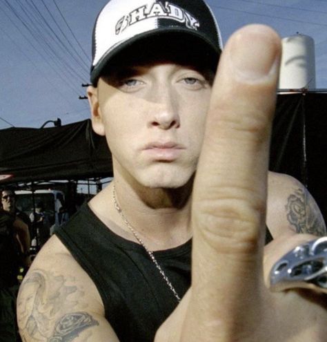 Eminem Happy, Iconic Eminem Photos, Eminem Teenage, Eminem Childhood Photos, Eminem As An M&m, Cherry Tattoos, Eminem Quotes, Eminem Photos, Eminem Rap