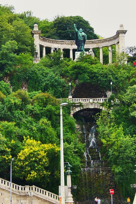 Gellert hill in Budapest Gellert Hill Budapest, Gresham Palace Budapest, Gerbeaud Budapest, Ruin Pubs Budapest, Szentendre Hungary, Minimalist Travel, Budapest Hungary, Central Europe, Dream City