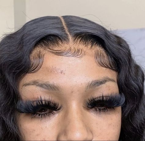 Wispy Hybrid Lash Extensions Black Women, Dramatic Lash Extensions, Lash Ideas, Maquillage On Fleek, Lashes Fake Eyelashes, Dramatic Lashes, Lash Extensions Styles, Eyelash Extensions Styles, Lash Sets