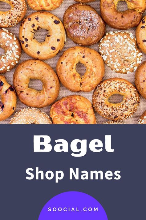 Bagel Shop Ideas, Cafe Names Ideas, New Business Names, Store Names Ideas, Shop Name Ideas, Bagel Shop, Restaurant Names, Shop Name, Interior Pictures