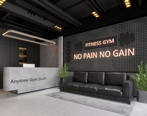 5946. Free Sketchup Gymroom Interior Model Download by Nguyen Duy Diep Fitness Boutique Interior Design, Modern Gym Interior Design, Boutique Gym Design, Gym Decorating Ideas, Fitness Design Gym, Gym Architecture, Commercial Gym Design, Fitness Center Design, Boutique Gym