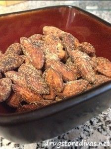 Homemade Almonds Dill Pickle Almonds, German Roasted Almonds, Almond Recipes Savory, Savory Almonds Recipes, Seasoned Almonds Recipes, Smokehouse Almonds Recipe, Roasted Almonds Recipe, Almonds Recipe, Ginger Nut