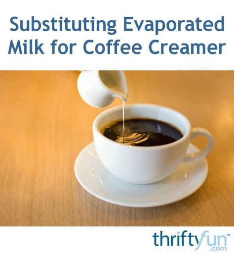 “Evaporated milk or canned milk can definitely be used in place of coffee creamer. The flavor will be different. Canned milk is higher than regular milk in fat and sugar so you could also use milk instead. This is a guide about substituting evaporated milk for coffee creamer.” Evaporated Milk Coffee Creamer Recipes, Evaporated Milk Creamer, Creamer With Evaporated Milk, Coffee Creamer Homemade Evaporated Milk, Coffee Creamer With Evaporated Milk, Evaporated Milk Coffee, Easy Coffee Creamer Recipe, Coffee Creamer Substitute, Evaporated Milk Uses