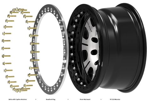 The Importance of Beadlock Wheels ... Truck Accesories, Raptor Truck, 4x4 Wheels, 4x4 Parts, Truck Rims, Custom Jeep Wrangler, Off Road Wheels, Rock Crawling, Beadlock Wheels