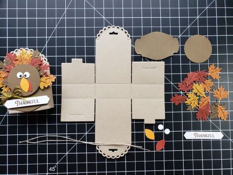 Stampin Up Thanksgiving Table Favors, Paper Crafts Thanksgiving, Stampin Up Thanksgiving Favors, Thanksgiving Treat Boxes Diy, Thanksgiving Table Treats, Fall Paper Crafts For Adults, Thanksgiving Table Favors To Make, Stampin Up Thanksgiving Treat Holders, Thanksgiving Table Favors Diy