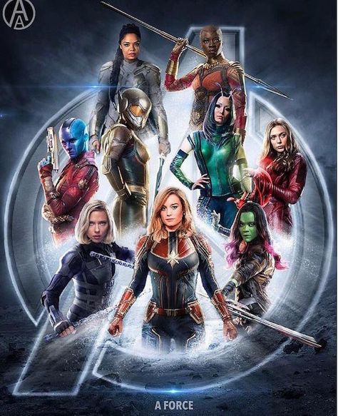 Marvel Fans Made An All-Female Movie Poster, And It’s Awesome - CINEMABLEND Female Avengers, Avengers Women, Marvel Female Characters, Avengers Movie, Avengers Girl, Marvel Heroines, Female Superhero, Marvel Superhero Posters, Marvel Comics Wallpaper