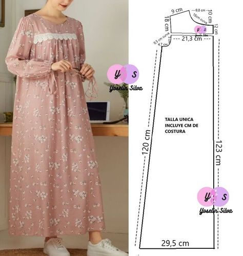 Long Gown Pattern, Pola Rok, Projek Menjahit, Clothing Pattern Design, Long Dress Patterns, Evening Dress Patterns, Easy Dress Sewing Patterns, Dress Sewing Tutorials, Sewing Easy Diy