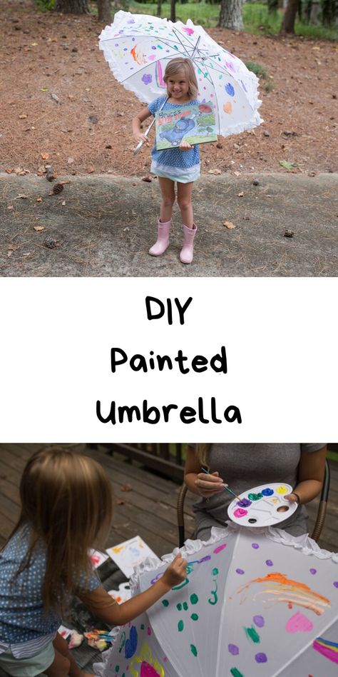 There’s nothing better than a good book and a craft. Click to see this blog post for how to make your own DIY painted umbrella, inspired by #BrucesBigStorm. Sponsored by Disney Book Group. Umbrella Activity, Painted Umbrella, Pregnancy First Trimester, Umbrella Painting, Easy Diy Paint, Princess Jellyfish, Disney Books, Better Parent, Fun Craft