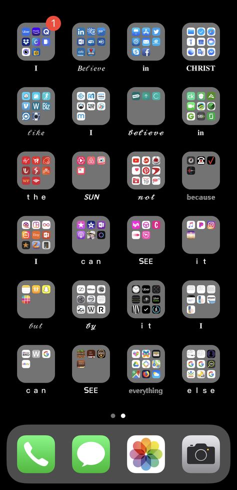 I came up with this clever idea on how to name my apps. I organized them by colors, then I picked a quote that has 24 words to name under each category/box. I used fontsforinstagram for the different fonts. Try it and share what quote you come up! Comment below of you have any questions. Iphone Names Ideas, App Name Ideas, Organize Apps, Organize Apps On Iphone, Organization Apps, Phone Ideas, Different Fonts, Phone Apps, Iphone App