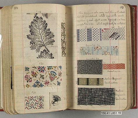 Assembled by Louis Long | Textile Sample Book | American | The Met Studio Art Folio, Fabric Sample Book, Diary Art, Glue Books, Textiles Sketchbook, Historical Costuming, Stitch Witchery, Book Maker, Textiles Projects