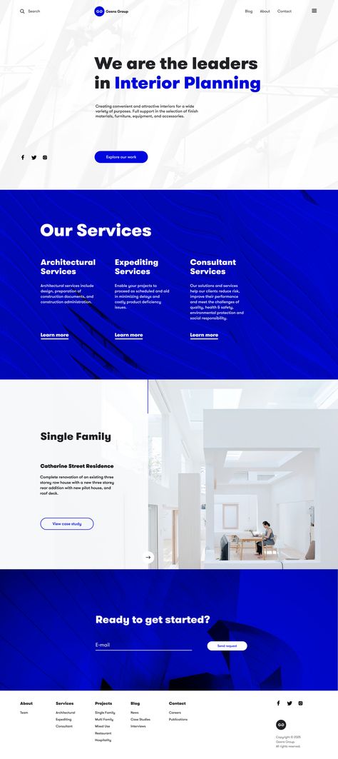 Construction Company Website, Company Website Design, Profile Website, Simple Web Design, Pc Design, Web Design Quotes, Website Company, Desain Ui, Template Brochure