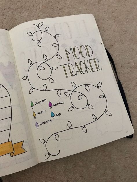 Bullet journal December mood tracker December Mood Tracker, December Bullet Journal, Bullet Journal 2020, Bullet Journal 2019, Bullet Journal Mood Tracker Ideas, Bullet Journal Tracker, Bullet Journal Mood, Bullet Journal Aesthetic, Bullet Journal Notebook