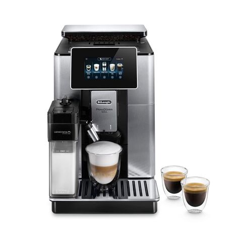 De'Longhi PrimaDonna Soul Automatic coffee machine ECAM610.75.MB | De'Longhi UK Hot Coffee Drinks, Espresso Macchiato, Italian Espresso, Cappuccino Coffee, Automatic Coffee Machine, Milk Foam, Coffee Type, Milk Frother, Drink Milk